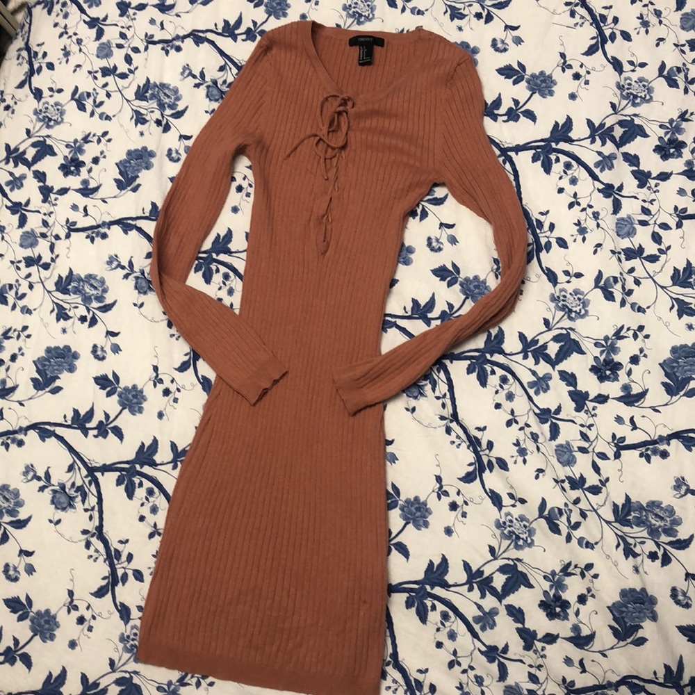 Forever 21 ribbed sweat dress